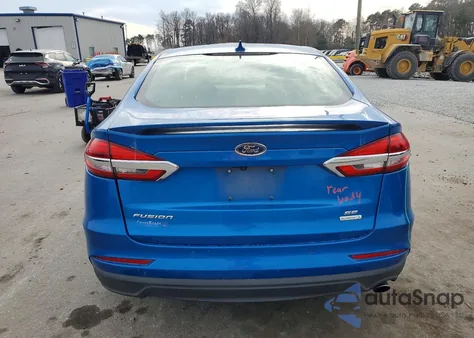 2019 Ford Fusion Se из США, поврежденный, VIN 3FA6P0HD0KR280461